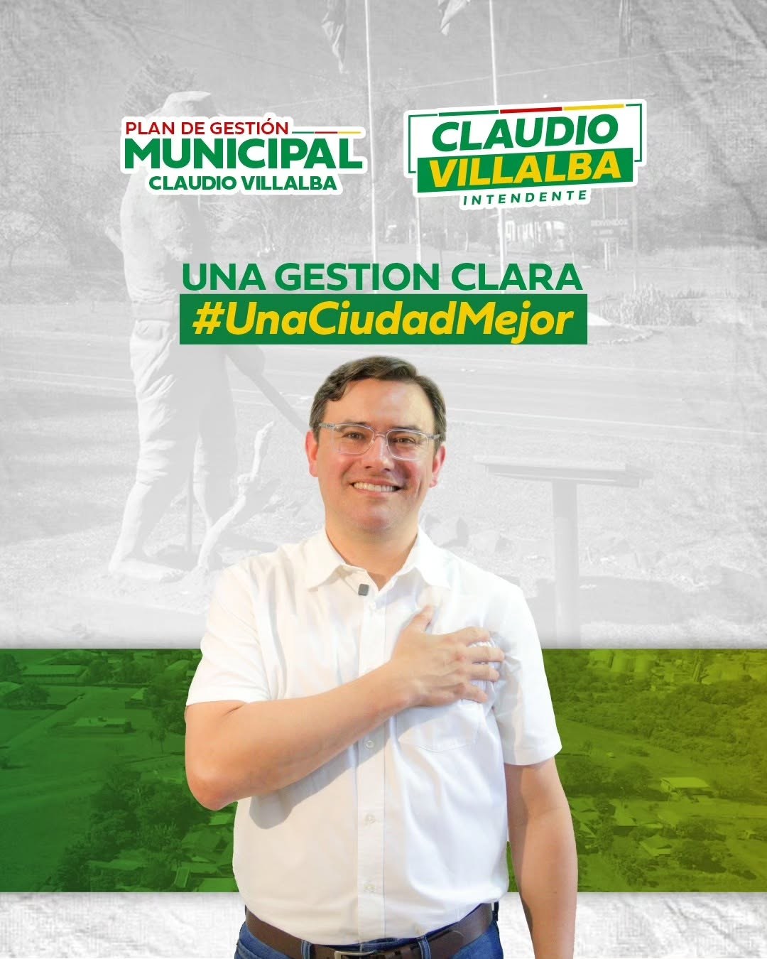 Claudio Villalba candidato a intendente de Hohenau