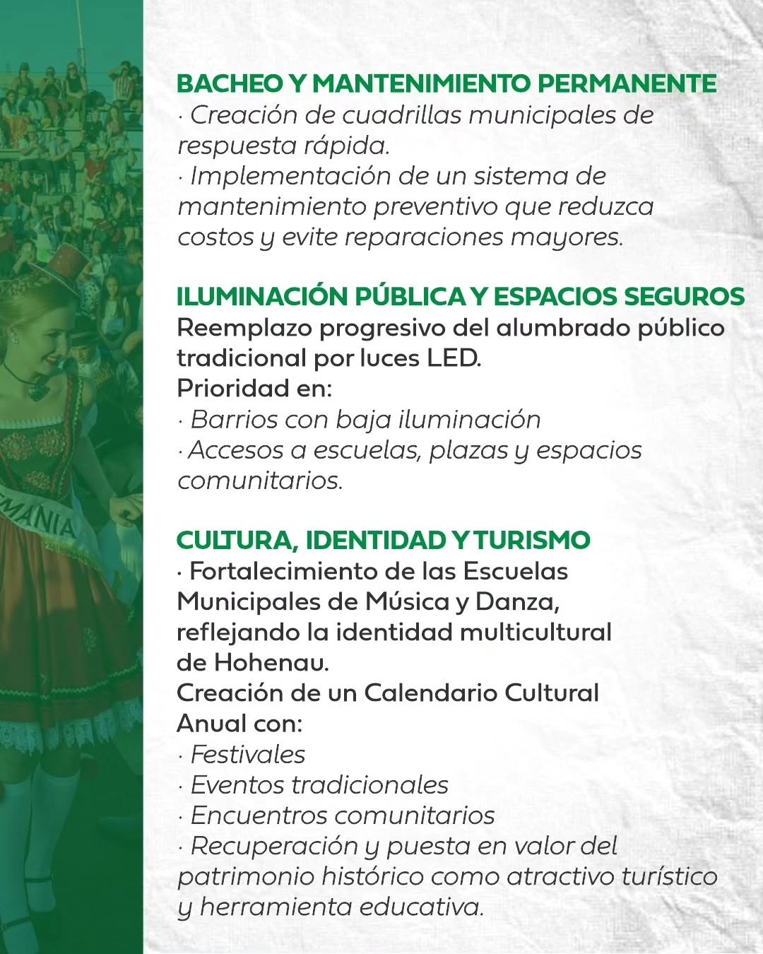 Bacheo, Iluminación y Cultura